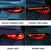 Honda Civic X Galaxy V2 Tail Lights Smoke 2016 - 2021
