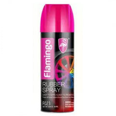 Flamingo Rubber Spray Paint - Black - 450 ml