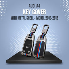 Audi A4 Metal Key Fob / Key Cover For 2016-2022