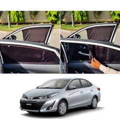Toyota Yaris  XP150 Sliding Car Curtains / Sun Shades  2020-2025