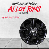 Honda Civic RS Rims 17 Inch RS Style Wheels Genuine 2022+