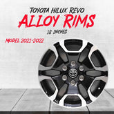 Toyota Hilux Revo 18 Inches Alloy Rims For 2016 - 2021