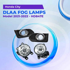 Honda City OEM LED Fog Lamps - Facelift For 2021 2022