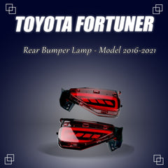 Toyota Fortuner Rear Bumper Lamp - Brake Light - Model 2016-2020