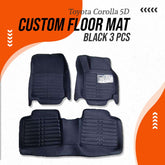 Toyota Corolla Black Carpet Mats  2014-2025