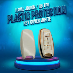 MG ZS White TPU Plastic Key Fob / Key Cover For 2020 2021 2022