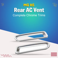 MG HS AC Vent Silver Trim For 2020 2021