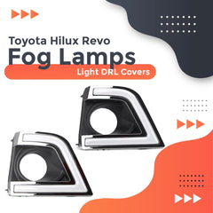 Toyota Hilux Revo Fog Lamp DRL Covers