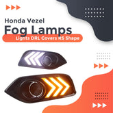Honda Vezel New Style Fog Lamps DRL Cover 2018-2021