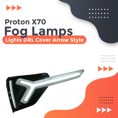 Proton X70 LED DRL Fog Covers For 2020 2021