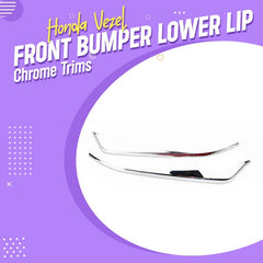 Honda Vezel Front & Back Bumper Chrome Strip