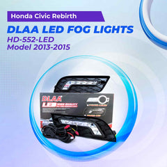 Honda Civic Rebirth LED DRL Fog Lamps For 2012 - 2015