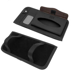 Sun Shades Leather Tissue Box Card Organizer Storage Box