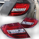 Mercedes C Class W204 V2 Style Tail Lights 2007 - 2013