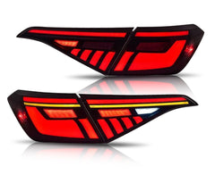Honda Civic 2022 Red Smoke Led Taillights For 11th Gen 2022-2025