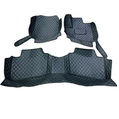 Honda City Black 9D Diamond Floor Mats For 2021 2022