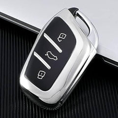 MG ZS TPU Leather Style Key Fob / Key Cover For 2020 2021 2022