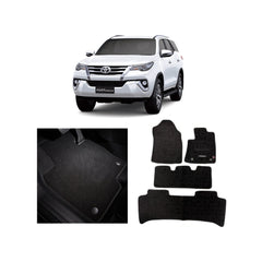 Toyota Fortuner Rug Carpet Floor Matts For 2016 - 2023