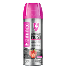 Flamingo Dashboard Polish - 450 ml - Strawberry - Interior Cleaning Polish