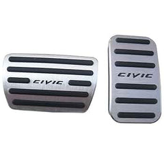 Honda Civic X OEM Anti Slip Foot Pedal Covers For 2016 2017 2018 2019 2020 2021