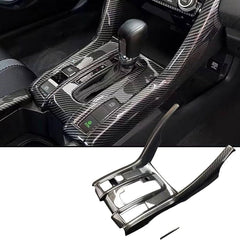 Honda Civic X Gear Shift Carbon Fiber Trim 2016+