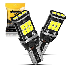 Reverse White LED Bulbs - T15