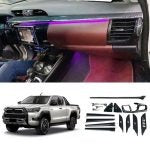 Toyota Hilux Revo Ambient Lighting Carbon Fiber Interior kit 2016-2025