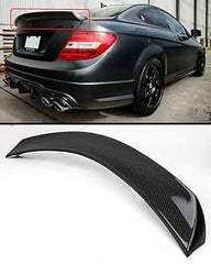 Mercedes W204 C Class / C63 Ducktail Spoiler Carbon Fiber 2007 - 2013
