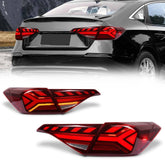 Honda Civic 2022 Red Smoke Led Taillights For 11th Gen 2022-2025