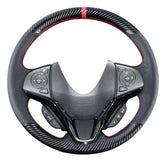 Honda Fit Carbon Fiber Steering Leather Cover