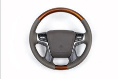 Toyota Prado Wooden Style Steering Wheel For 2009 - 2021