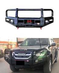 Toyota Fortuner Front Hamer Bumper Armour Style / Front Bull Bar 2016 - 2024