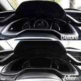 Honda Civic X Carbon Fiber Cluster Trim 2016+