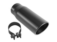 Exhaust Tip - 3.5 Inch Matt Black Magna Flow Exhaust Style Tips 1 PCS