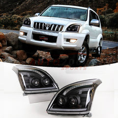 Toyota Prado FJ120 LED Headlights For 2002 - 2008