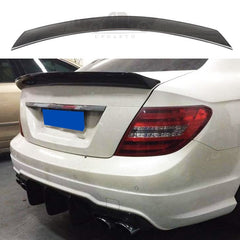 Mercedes W204 C Class/C63 Ducktail Spoiler Gloss Black 2007 - 2013