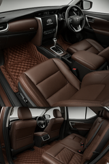 Toyota Fortuner 10D Cofee/ brown Floor Mats