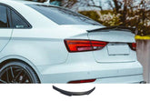 Audi A3 Trunk Lip Spoiler For 2013 - 2020