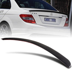 Mercedes W204 C Class / C63 Ducktail Spoiler Carbon Fiber 2007 - 2013