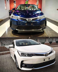 Corolla Altis Grande X Bumpers Facelift Front and Back for 2017 2018 2019 2020 2021