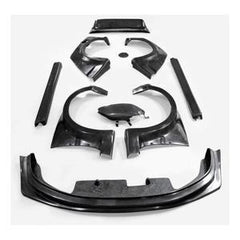 Civic 2022 Carbon Fiber Modulo Body Kit 4 Pieces Set