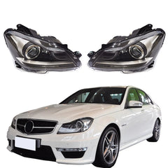 Mercedes C Class W204 Facelift Headlights 2012 - 2014