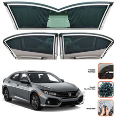 Honda Civic Sliding Car Curtains / Sun Shades 2022-2025