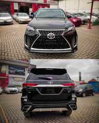 Toyota Fortuner Facelift Lexus GX Style Body Kit For 2021 2022 2023