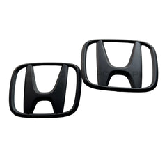 Honda Civic Front Matt Black H Emblem / Logo 2022+