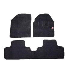 KIA Picanto PVC Floor Mat - Black 3 Pcs For 2019 2020 2021 2022