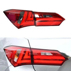 Toyota Corolla Backlights Lava Red And Black - Model 2014 - 2021