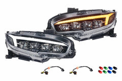 Honda Civic X Morimoto Version 2 Headlights
