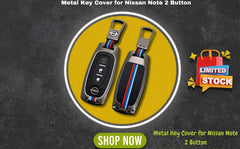 Nissan Note Metal Key Fob / Key Cover