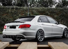 Mercedes E Class / E63 W212 Ducktail Spoiler Gloss Black 2008 - 2014